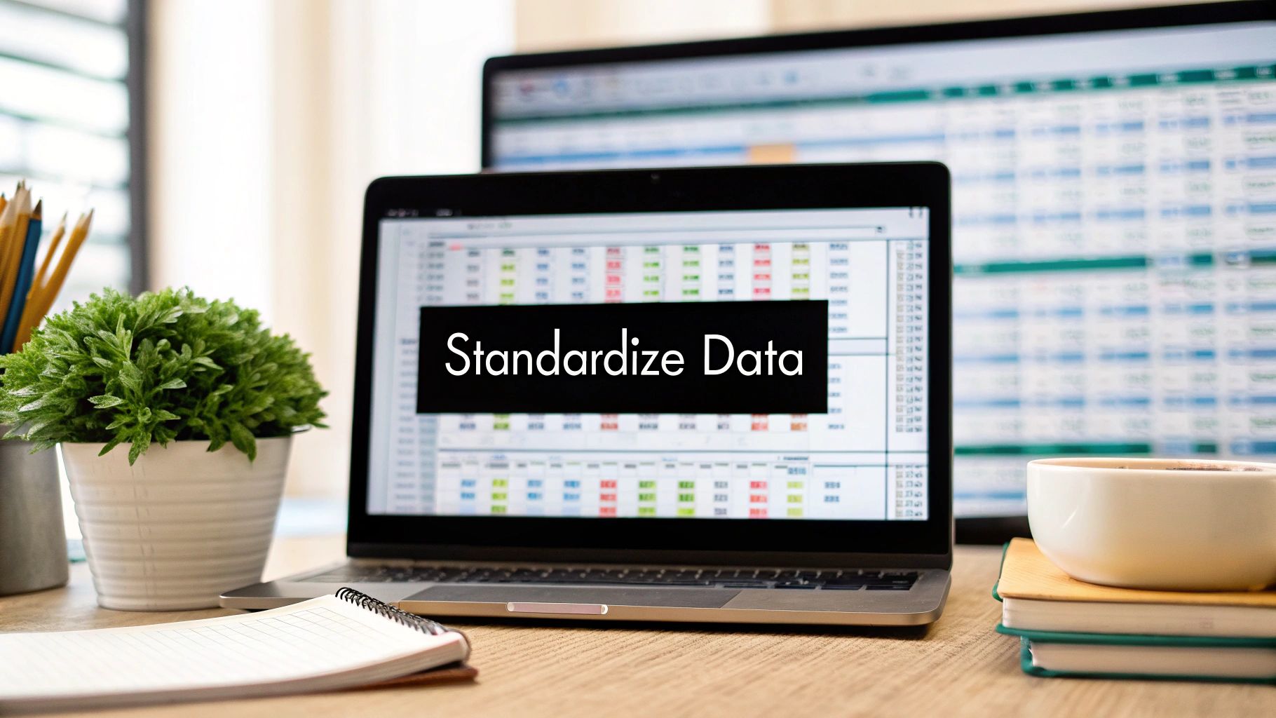 How to Standardize Data in Excel with AI