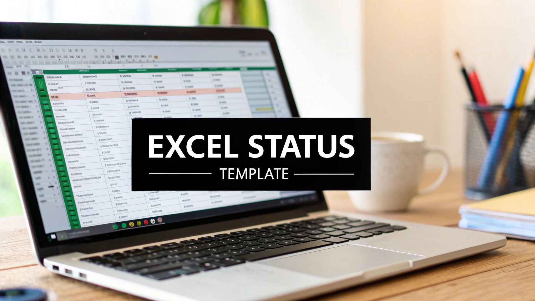 How to Create a Dynamic Project Status Report Template in Excel