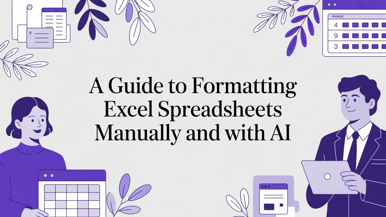A Guide to Formatting Excel Spreadsheets... | ElyxAI