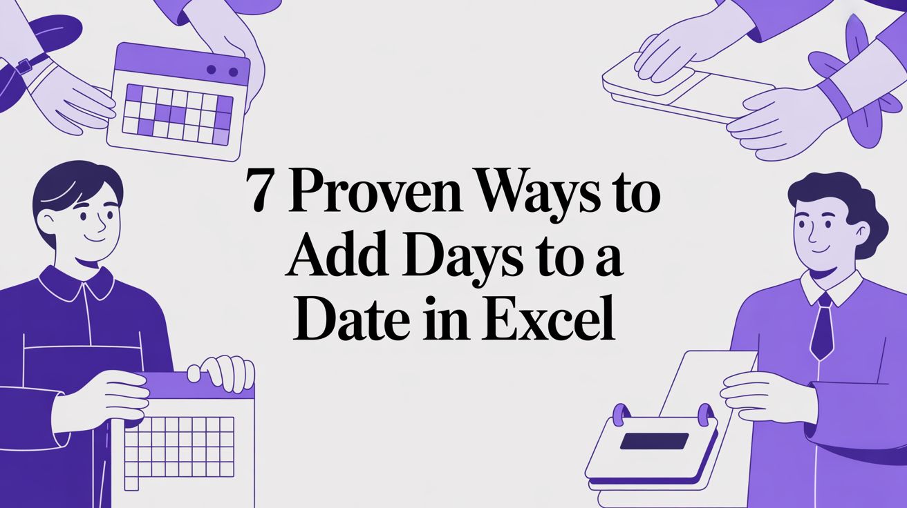 7 Proven Ways to Add Days to a Date in Excel | ElyxAI