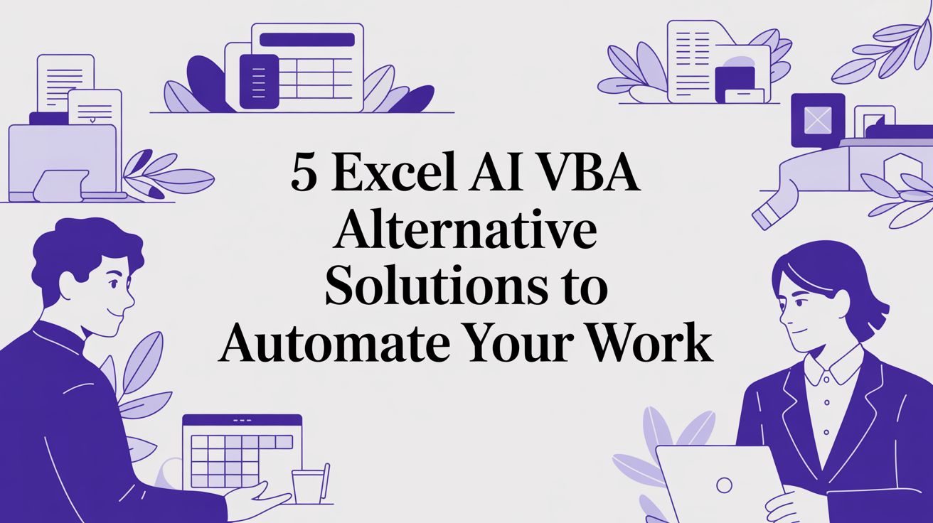 5 Excel AI VBA Alternative Solutions To... | ElyxAI
