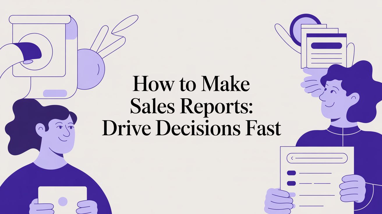 How to Make Sales Reports: Drive Decisions Fast | ElyxAI