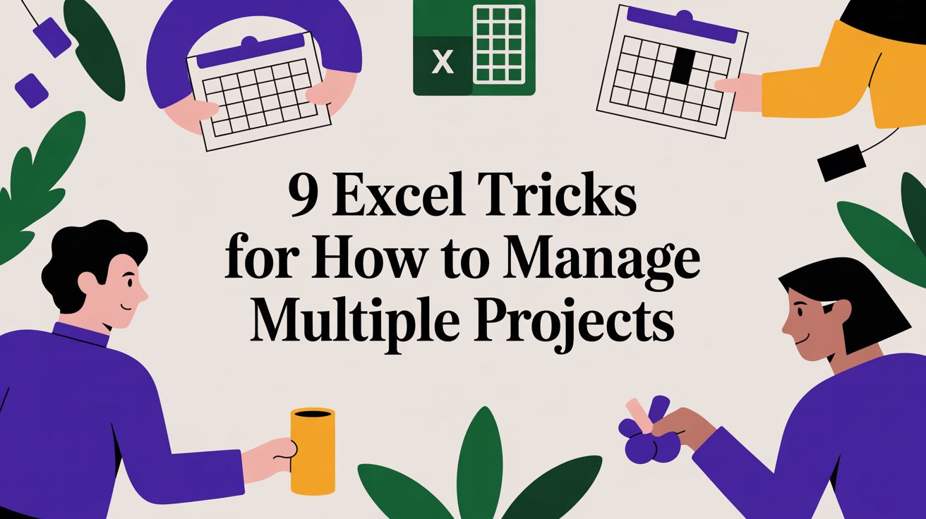9 Excel Tricks for How to Manage Multiple Projects | ElyxAI
