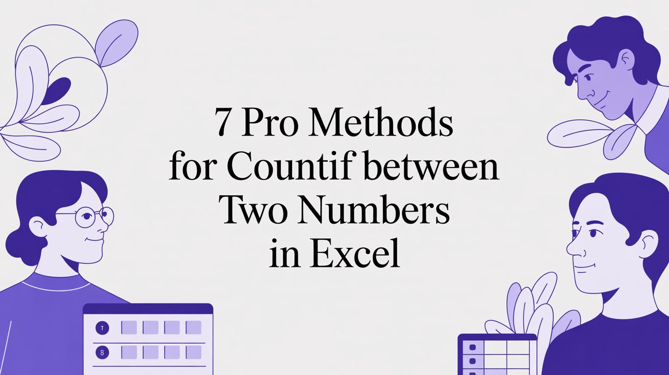 7 Pro Methods for Countif Between Two Numbers... | ElyxAI