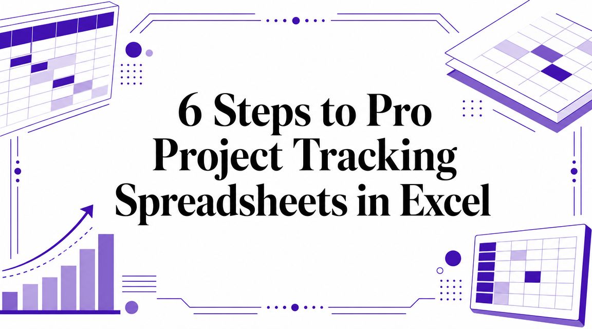 6 Steps to Pro Project Tracking Spreadsheets... | ElyxAI